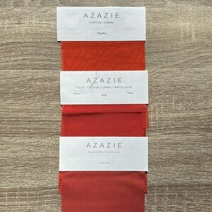 Azazie - Swatches (red family)